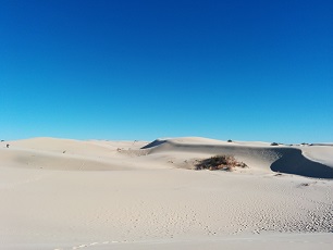A different kind of rural with sand dunes in West Texas